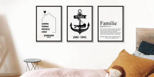 Personalisierte Poster