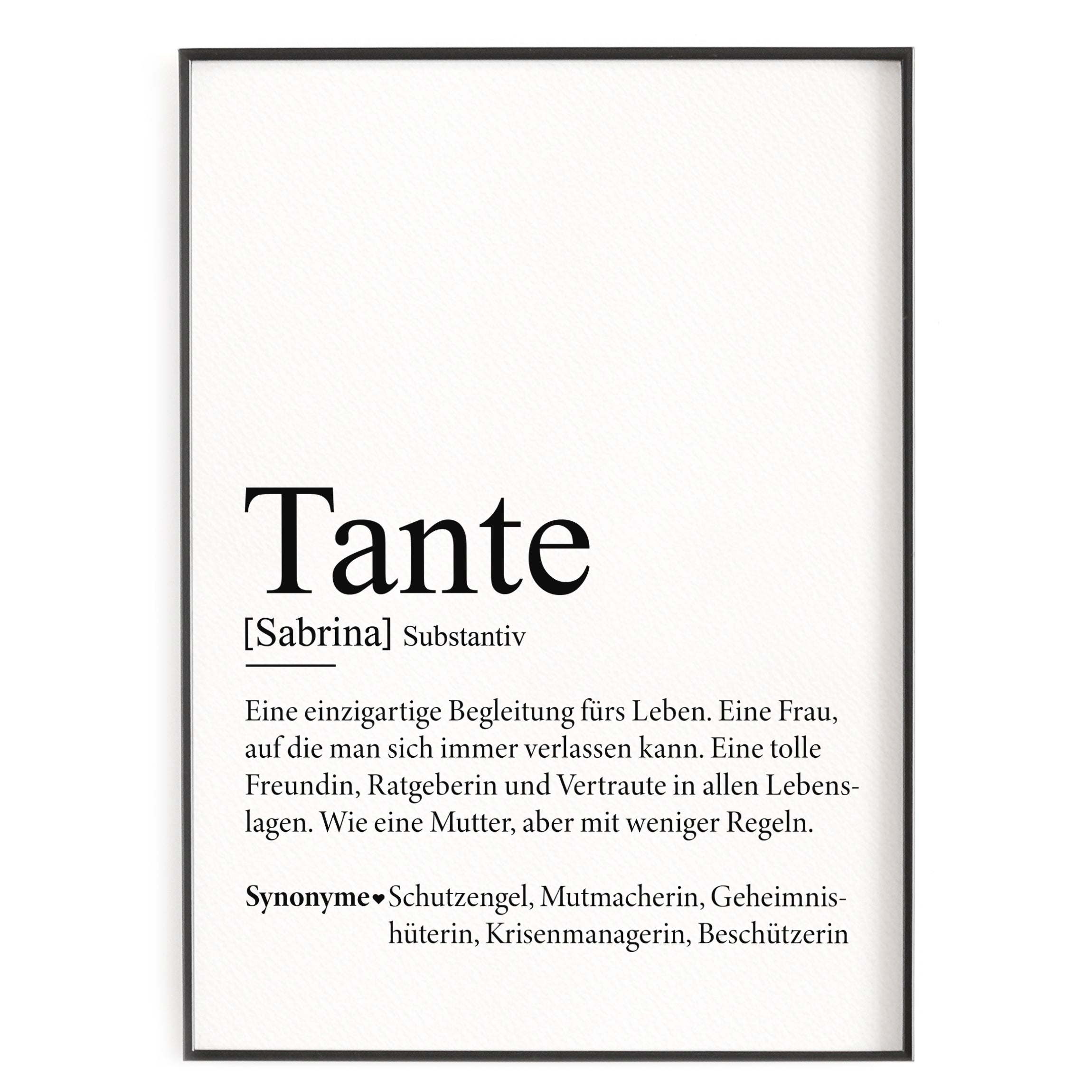 tenter synonyme Tante Definition – vonHerzen Shop