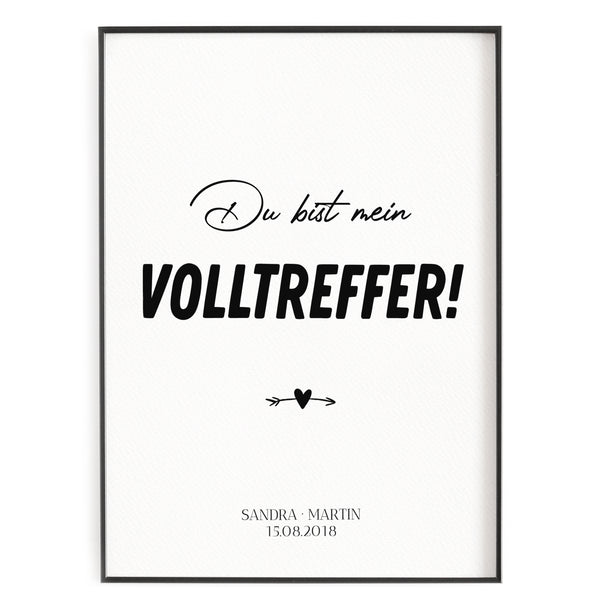 Du bist mein Volltreffer - Poster