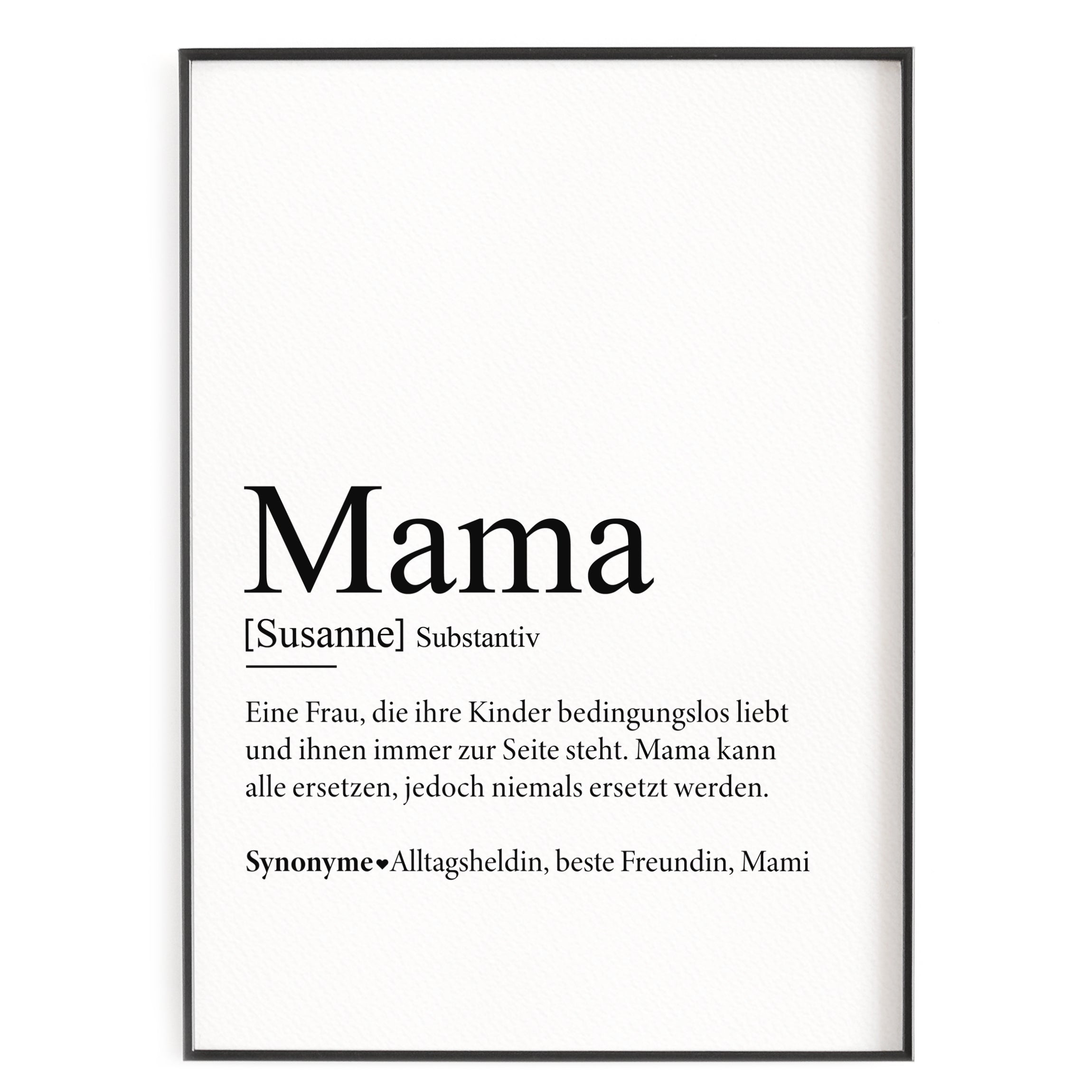 Mama Definition – vonHerzen Shop