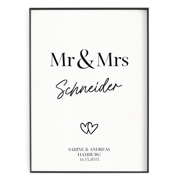 Mr & Mrs - Poster