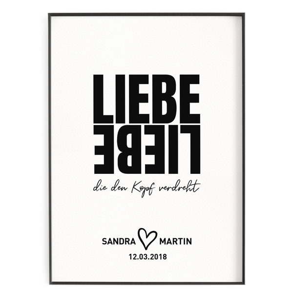 Liebe, die den Kopf verdreht - Poster