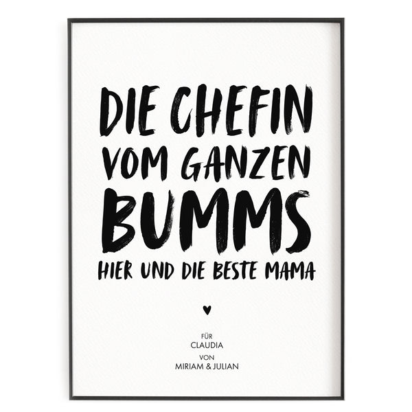 Mama - Die Chefin vom ganzen Bumms hier - Poster