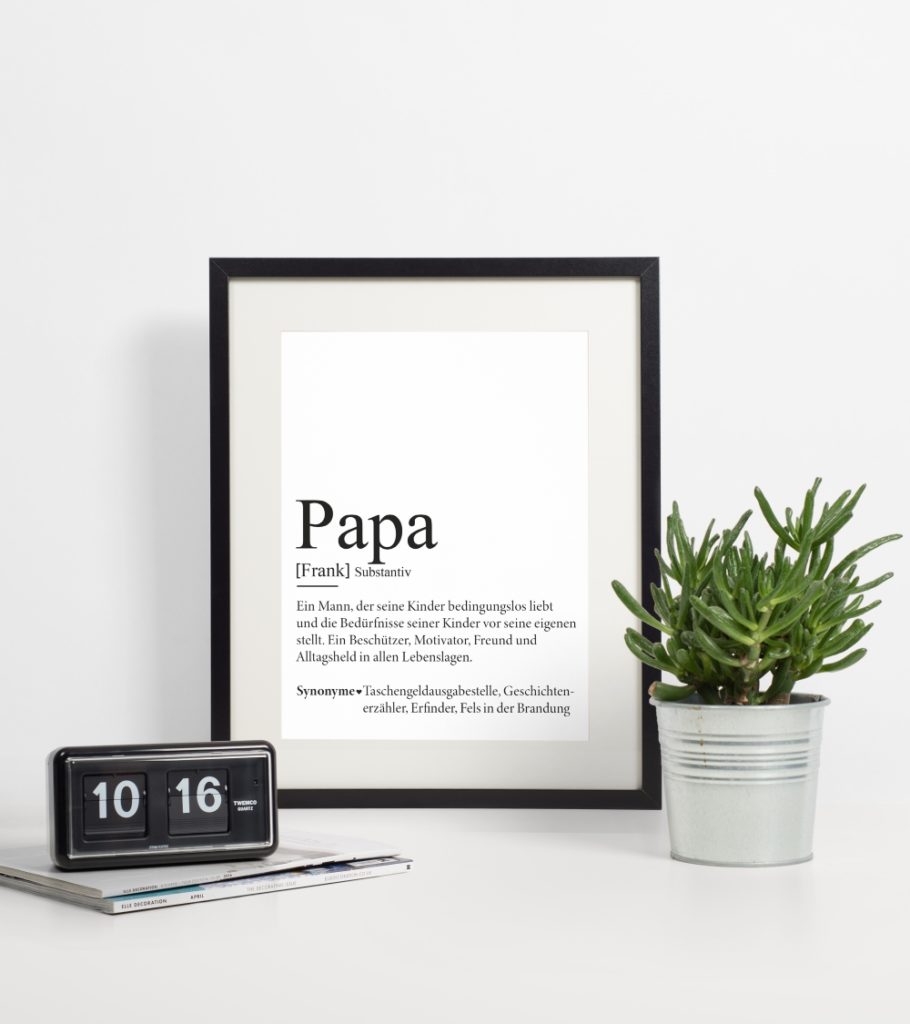 Papa Definition – VonHerzen Shop